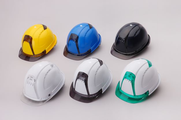 トーヨーセフティーヘルメット ヴェンティー4　厚生労働省保護帽検定合格品　頭部保護用品 396F-S 白 3個（直送品） - 1